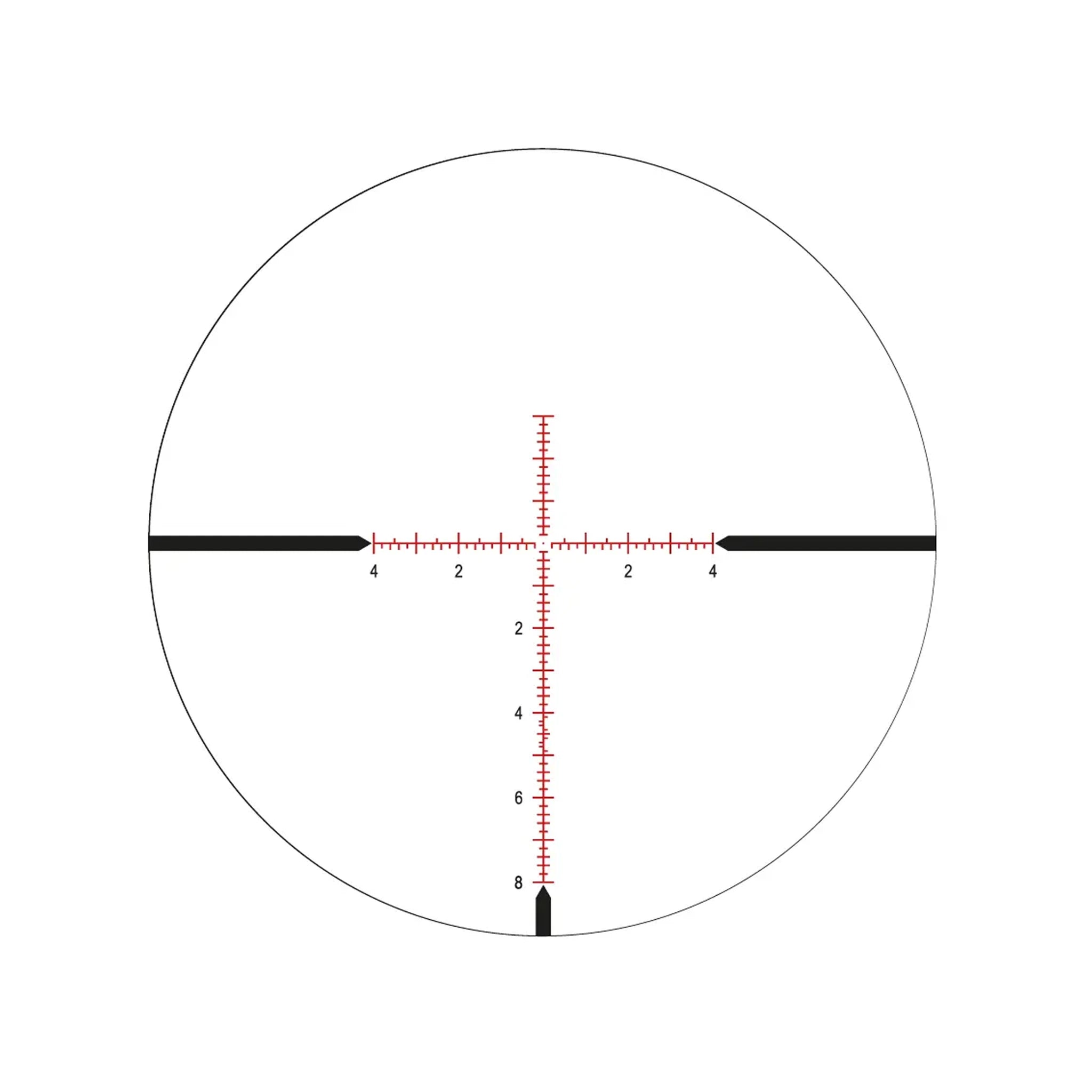 M1H-Absehen des Zero Compromise Optic ZC420H mit roter Skala