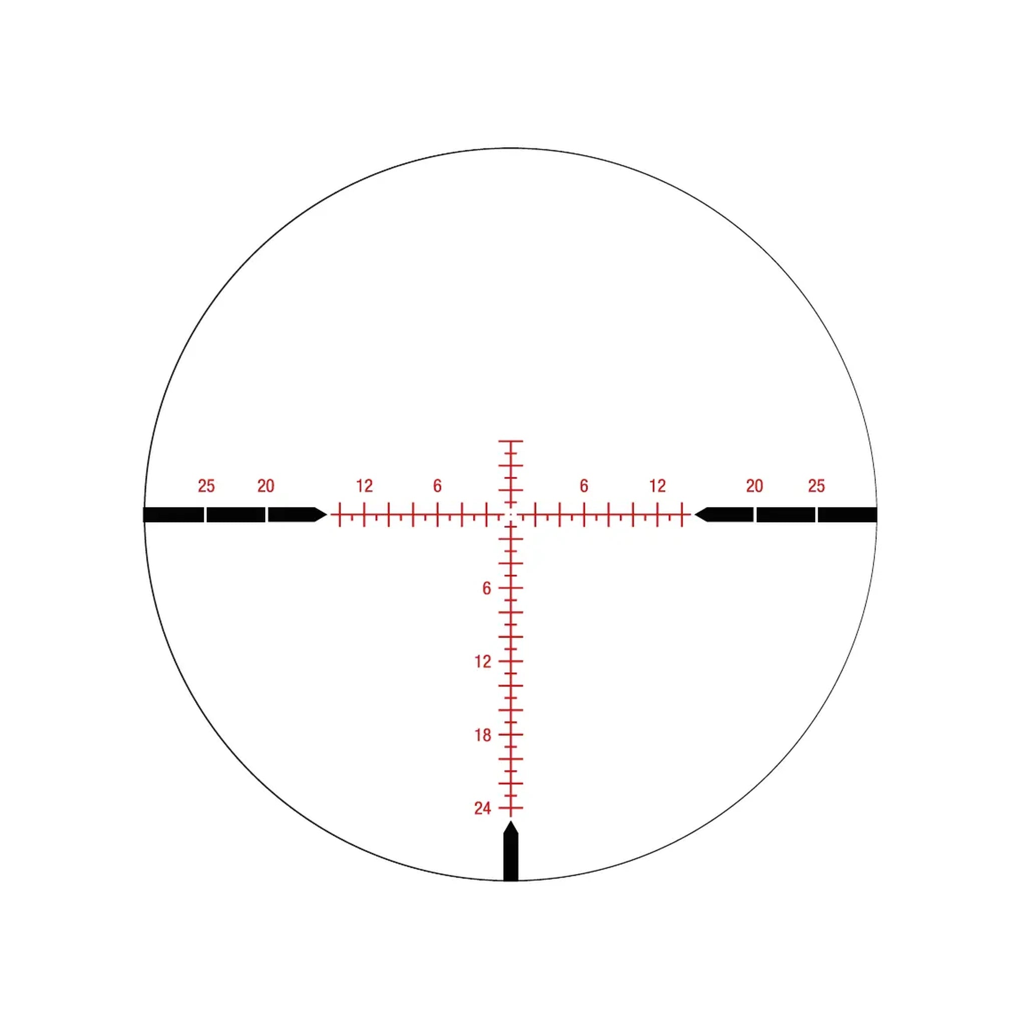 MOAH-Absehen des Zero Compromise Optic ZC420H mit MOA-Skala